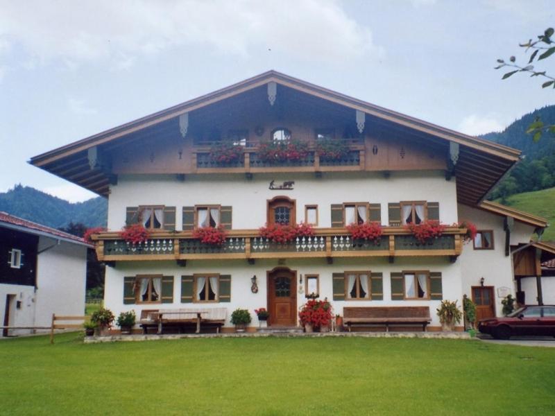 Ferienwohnung Schmid-Hof Oberwössen Dış mekan fotoğraf